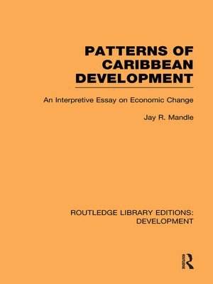 cover image of Patterns of Caribbean Development
